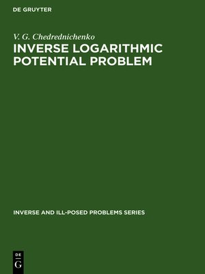 cover image of Inverse Logarithmic Potential Problem